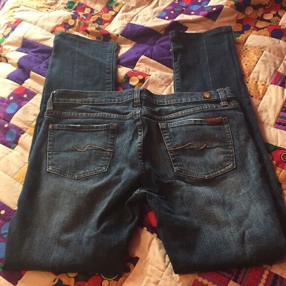 7 for All Mankind Roxy Jeans sz 29 - Picture 2 of 6
